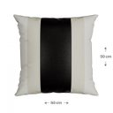 Ver imagem 3 de Capa para Almofada 50x50cm Silk Home Belchior