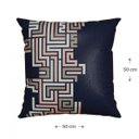 Ver imagem 3 de Capa para Almofada 50x50cm Silk Home Belchior