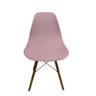 Capa de Cadeira Charles Eames Eiffel Pé Palito 1 Peça Malha Lisa:rosa - 2