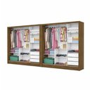 Ver imagem 2 de Closet Casal Duplo Dubai 6 Portas Plus 6 Gavetas Cinamomo
