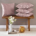 Ver imagem 1 de Almofadas Cheias Aveline 45cm X 45cm 04 Peças - Rosê Bia Enxovais