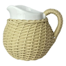 Leiteira de Porcelana C/ Vime Fendi - 1l - 6