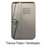 Roupeiro De Aço 8 Portas Insalubre Grp-504/8 Com Pitao Com Prateleira Cinza - Pandim - 2