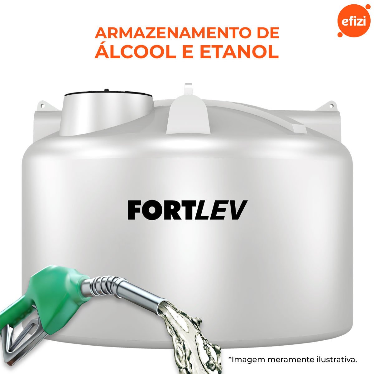 Tanque P/ Armazenar Álcool/etanol 10.000 Litros - Fortlev - 4