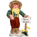 Ver imagem 1 de Espantalhos Decoração de Festa Junina Caipira com Placa 50cm Menino