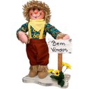 Ver imagem 2 de Espantalhos Decoração de Festa Junina Caipira com Placa 50cm Menino