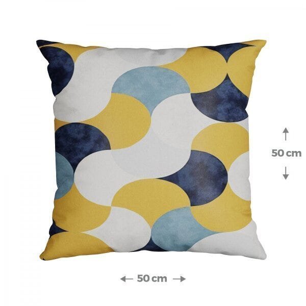 Capa para Almofada 50x50cm Silk Home Belchior - 3