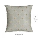 Ver imagem 3 de Capa para Almofada 50x50cm Silk Home Belchior