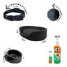 Kit Pet Médio Cama Europa Educador Xixi Sim/não Cães 500ml - Preto - 3