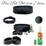 Kit Pet Médio Cama Europa Educador Xixi Sim/não Cães 500ml - Preto - 2
