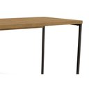 Ver imagem 5 de Mesa Secretária Escritório Secretária Industrial Li002 Canela/branco - Kappesberg