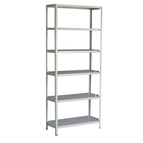 Estante Armário de Aço 6 Bandejas Galvanizada Multiuso Branca