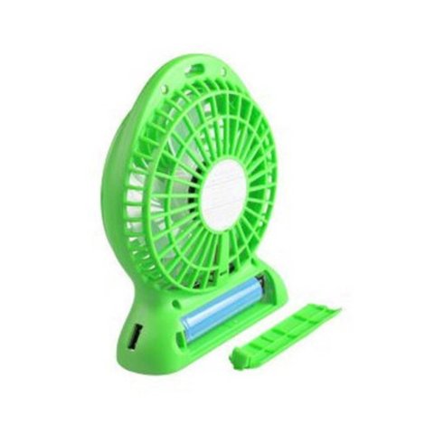 Ventilador Portatil Mini Circulador de Ar de Mesa sem Fio 3 Velocidades Lanterna Multifuncional
