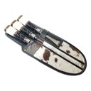 Ver imagem 1 de Conjunto Faca Chaira Garfão Três Listras Inox 9 Gaúcho Origi