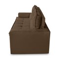 Ver imagem 7 de Sofá Retrátil e Reclinável 3 lugares com Molas 1,80m Vegas Suede Marrom Adonai Estofados