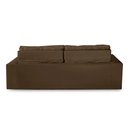 Ver imagem 5 de Sofá Retrátil e Reclinável 3 lugares com Molas 1,80m Vegas Suede Marrom Adonai Estofados