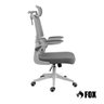 Cadeira Presidente Escritório Giratória Fox Office Cinza - Z411 - 5