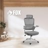 Cadeira Presidente Escritório Giratória Fox Office Cinza - Z411 - 8