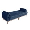 Ver imagem 6 de Sofá Cama Rivieira 2.30m - Azul