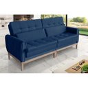 Ver imagem 1 de Sofá Cama Rivieira 2.30m - Azul