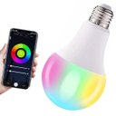 Ver imagem 5 de Lampada Smart Led Inteligente Wifi App Celular Rgb 10w Ajustavel Iluminaçao Dimerizaçao Multicor Dec