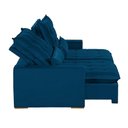 Ver imagem 7 de Sofá 4 Lugares 2.30 Mt Retrátil E Reclinável Sofatec Azul