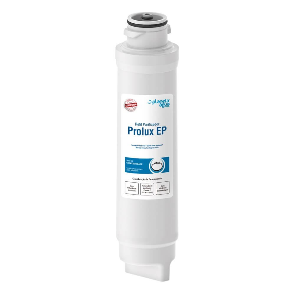 Kit 2 Unidades Refil Filtro Planeta Água Prolux EP 1082 Compatível com Purificador de Água Electrolu - 2