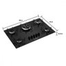 Cooktop Mueller 5 Bocas Com Queimador Tripla Bivolt - 4