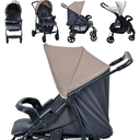 Ver imagem 3 de Carrinho de Bebe Berço Moises Ninho Burigotto Ecco Cz Bege