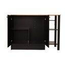 Ver imagem 6 de Bancada Gourmet Ilha Cozinha Ditália 2 Portas Cd-1028 Cor:preto