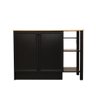 Bancada Gourmet Ilha Cozinha Ditália 2 Portas Cd-1028 Cor:preto - 2