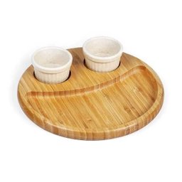 Conjunto para Petisco em Bamboo 3 Peças - 3