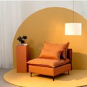 Ver imagem 1 de Sofá Modular com Encosto Pé Metal Sôma CabeCasa MadeiraOriginals