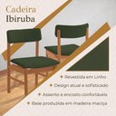 Ver imagem 6 de Cadeira Ibiruba Estrutura em Madeira Maciça Tecido em Linho Verde