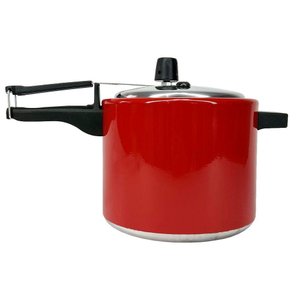 Panela de Pressão 4,5 Litros Alumínio - Vermelho