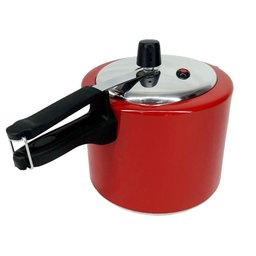 Panela de Pressão 4,5 Litros Alumínio - Vermelho - 2