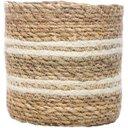 Ver imagem 5 de Conjunto 6 Cachepots de Fibra Natural Bicolor com Forro Plástico - Wolff