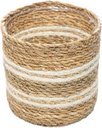 Ver imagem 3 de Conjunto 6 Cachepots de Fibra Natural Bicolor com Forro  Plástico - Wolff