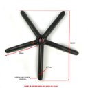 Ver imagem 5 de Estrela em Aço Plaxmetal Diretor Presidente Gamer C Rodizios