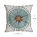 Ver imagem 2 de Capa para Almofada com Cordonê 50x50cm Veludo Luxor Belchior