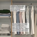 Ver imagem 6 de Conjunto Quarto Casal Guarda-Roupa 6 Portas Cômoda 8 Gavetas Papoulas Espresso Móveis Marrom/Cinamomo