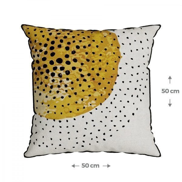 Capa para Almofada com Cordonê 50x50cm Veludo Luxor Belchior - 3
