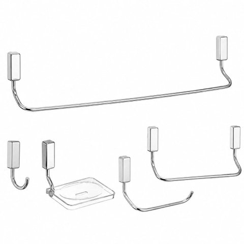Kit de Acessórios para Banheiros 5 Peças Essence Meber