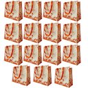 Ver imagem 1 de Sacola De Ombro Ecobag Bolsa Ecologica Kit 15 Uni Mercado Compras Reutlizavel Portatil Multiuso ABMI