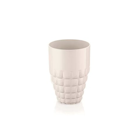 Copo Alto - 9 X H13 Cm - Tiffany - Branco Leite- Guzzini