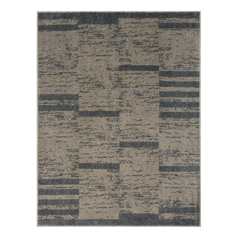 Tapete Sala Polo Rennes 51 Cinza 250x300 cm 10mm Espessura