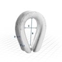 Ver imagem 2 de Anilha para Cabo de Aço 19,0-3-4\'\' Vonder Plus