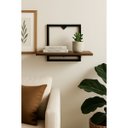 Ver mais imagens de Nicho Prateleira Decorativa Ferro e Madeira Industrial