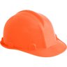 Capacete Aba Frontal Laranja Com Carneira Plastica Classe B - 1