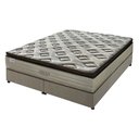 Ver imagem 1 de Cama Box King Molas Ensacadas Comfort Pillow Fabrispuma 193x203cm